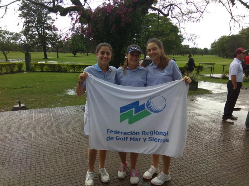 Campeonas Las Damas de la Federación y Pilar Berchot 1° en la Individual