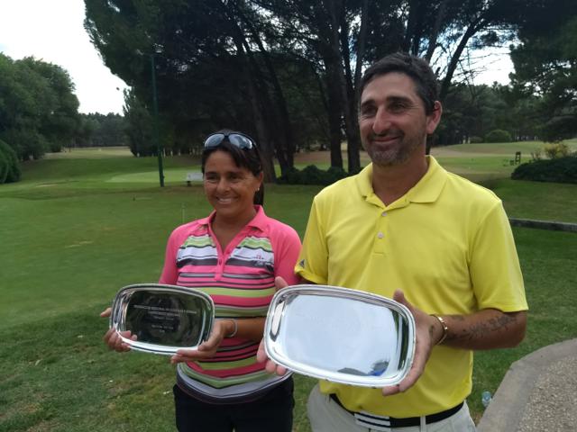 Leticia Bozzo y Pablo Barbero Campeones del la Federación