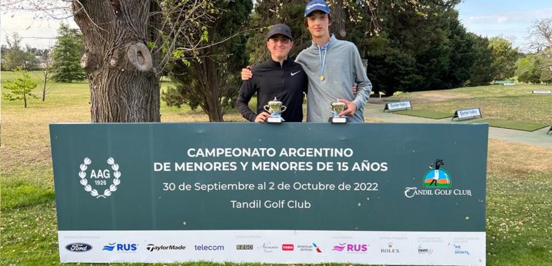 2° Lugar Para Julio Goti y Gonzalo Giménez Quiroga; 3° Iara Martín