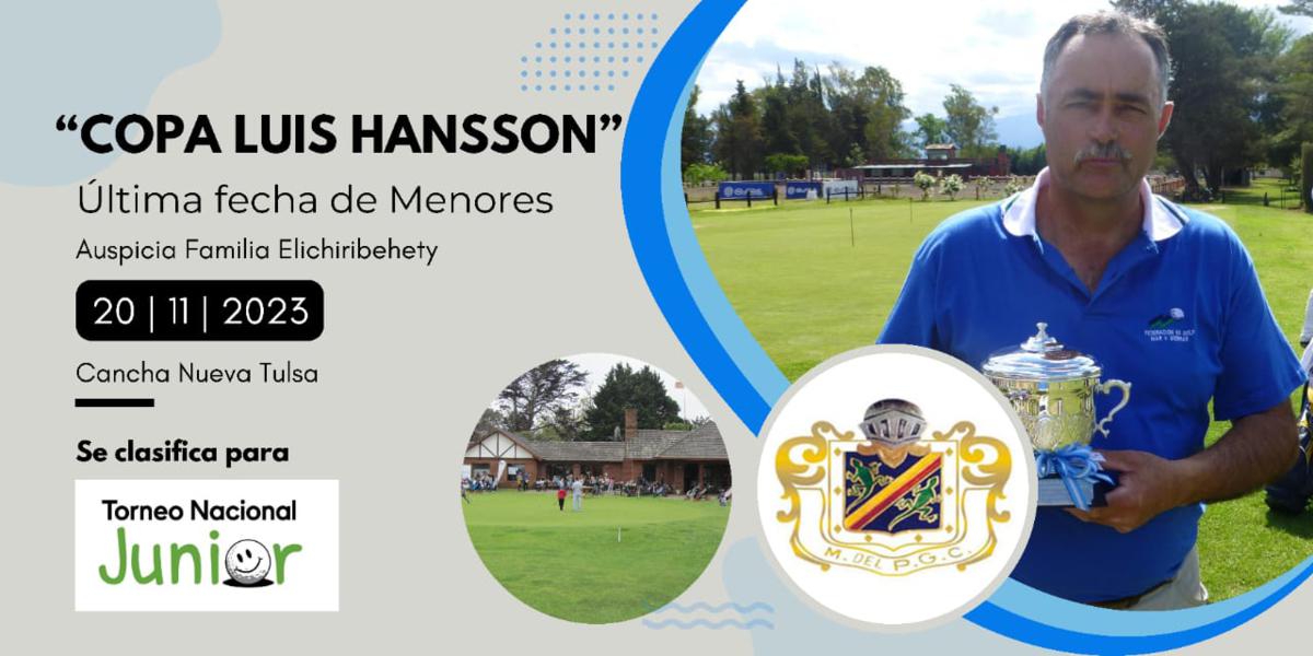 11° y 12° Fecha del Ranking de Menores Con y Sin Hcp.