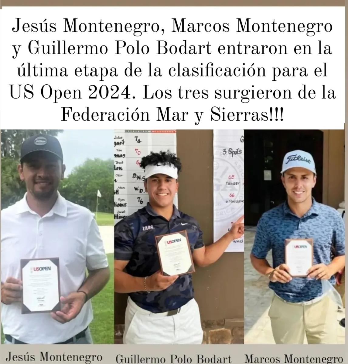 Marcos Y Jesús Montenegro Y Guillermo Polo