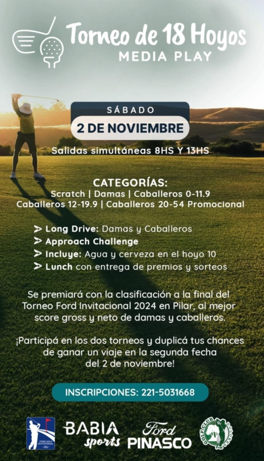 Torneo De 18 Hoyos
