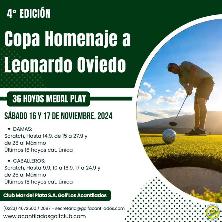 4° Edición Copa Homenaje "Leonardo Oviedo"