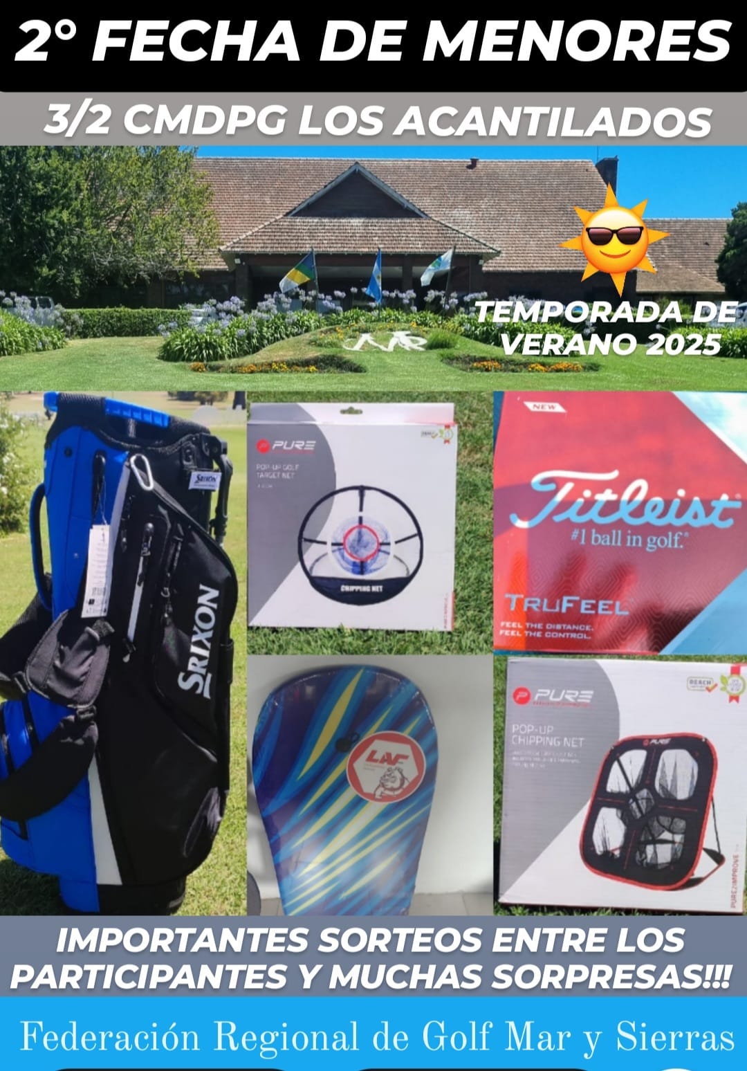 2° Fecha Del Ranking De Menores Con Y Sin Hcp
