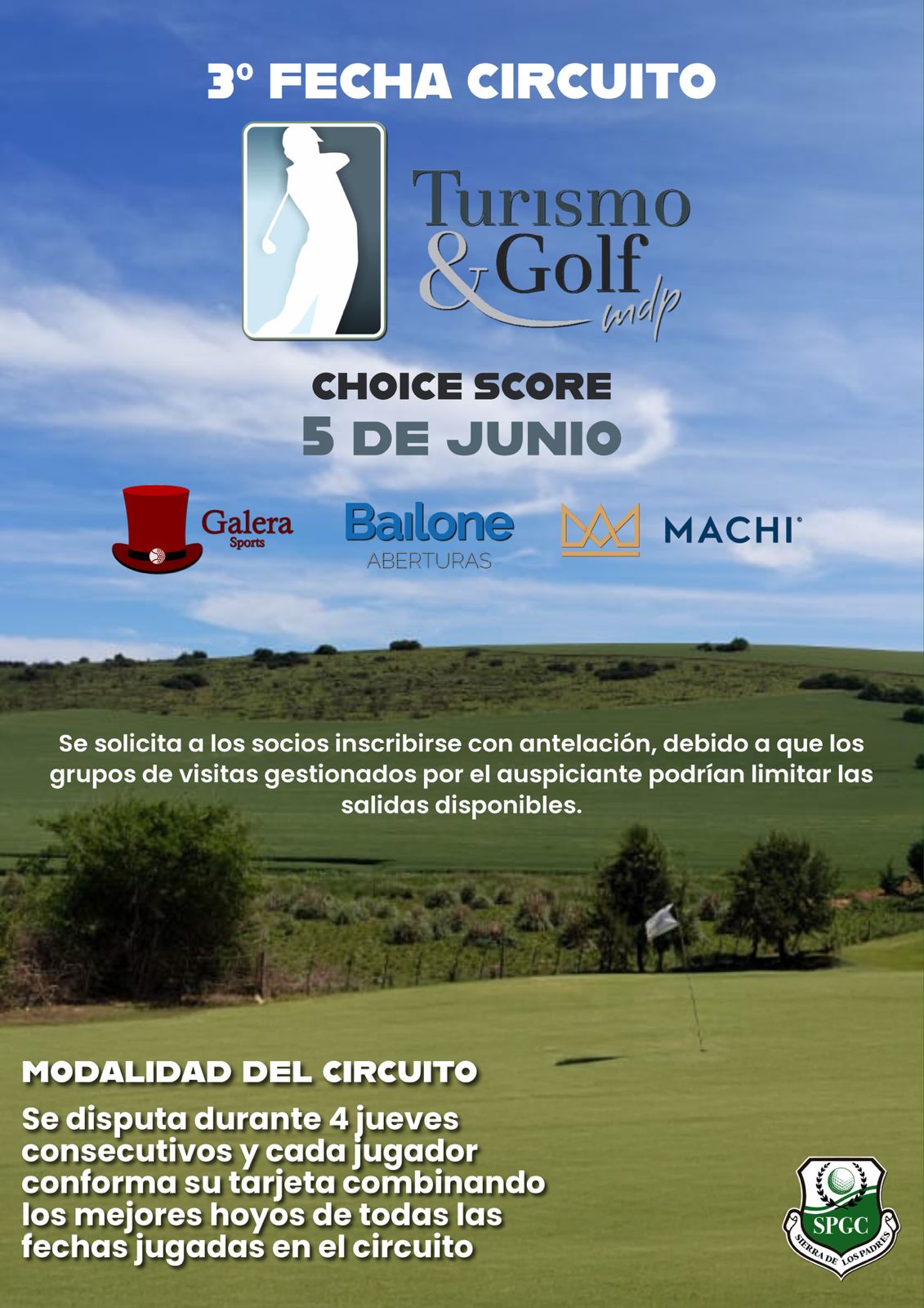 3° Fecha Circuito Turismo & Golf