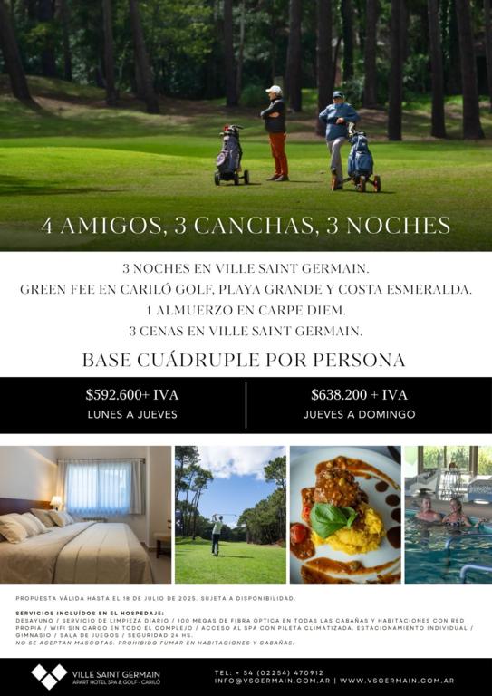 Cuatro Amigos Tres Canchas Y Tres Noches