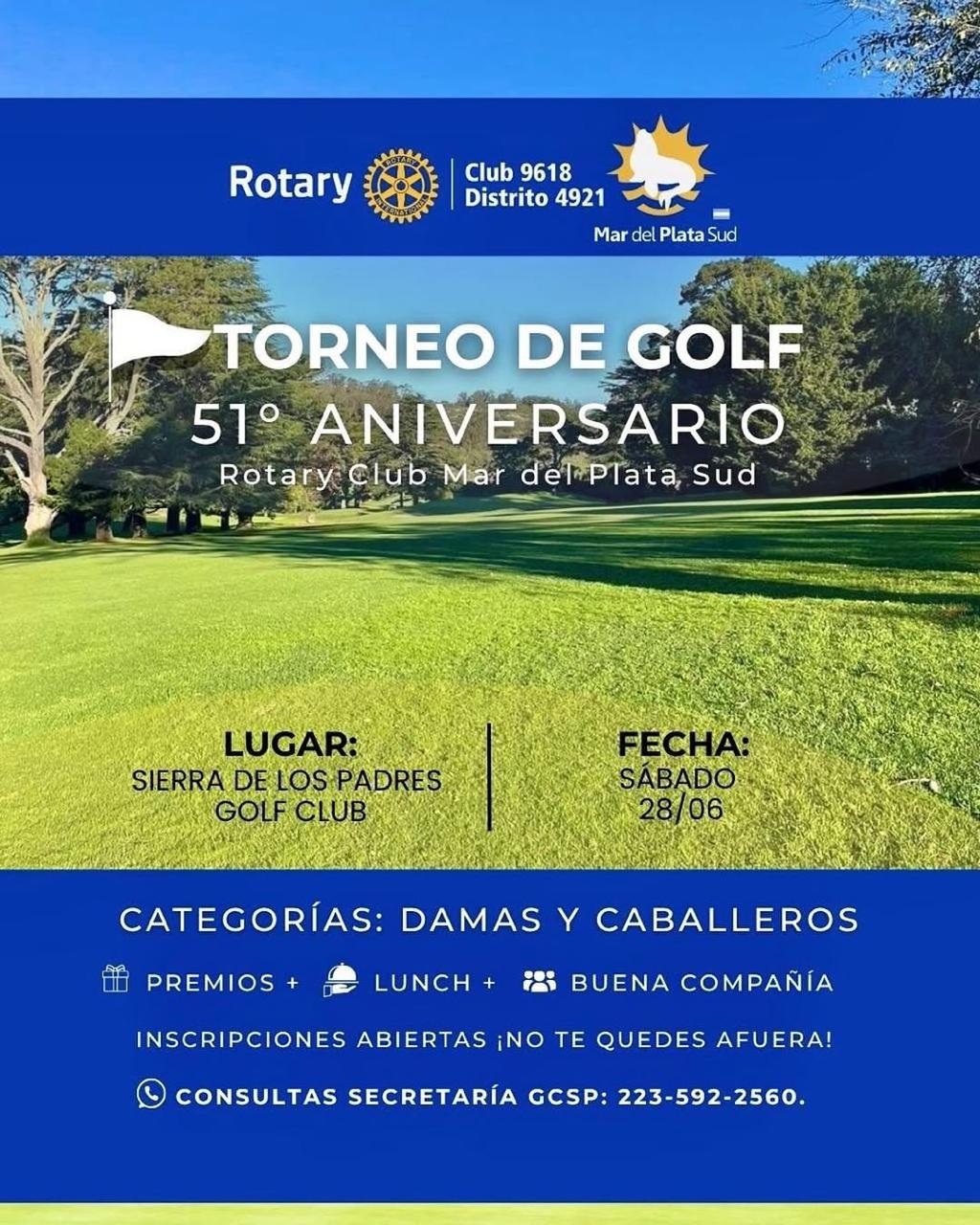51° Aniversario Rotary Club Mar Del Plata Sud